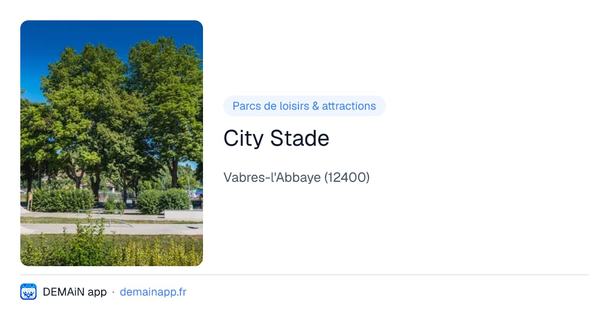 City Stade — Vabres-l'Abbaye