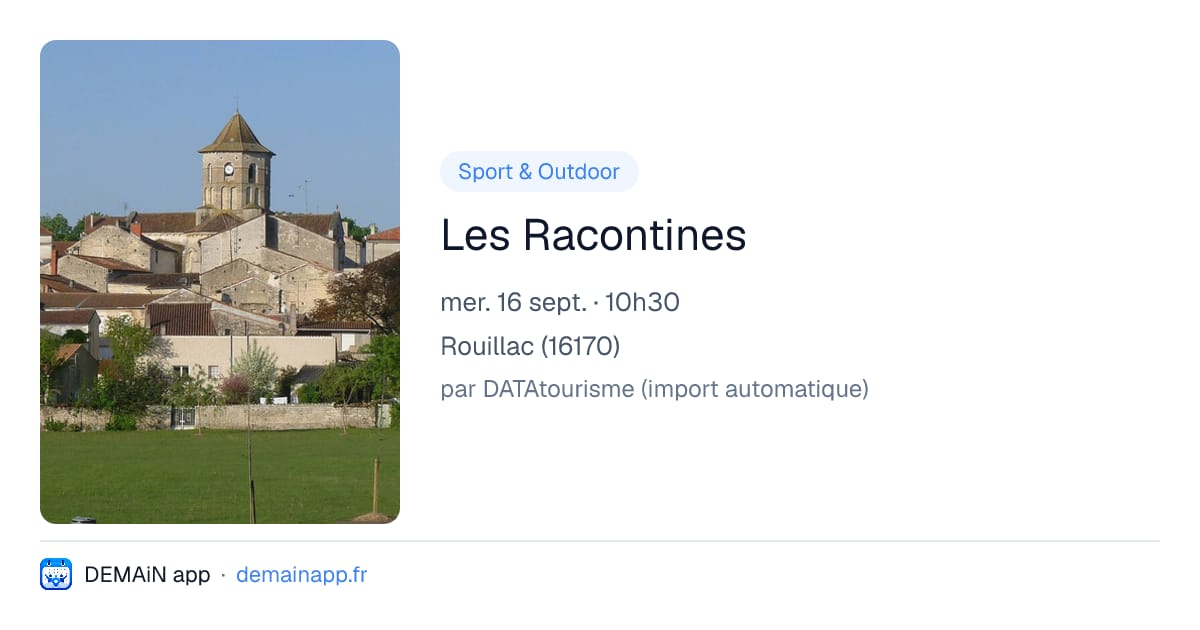 Les Racontines — Rouillac
