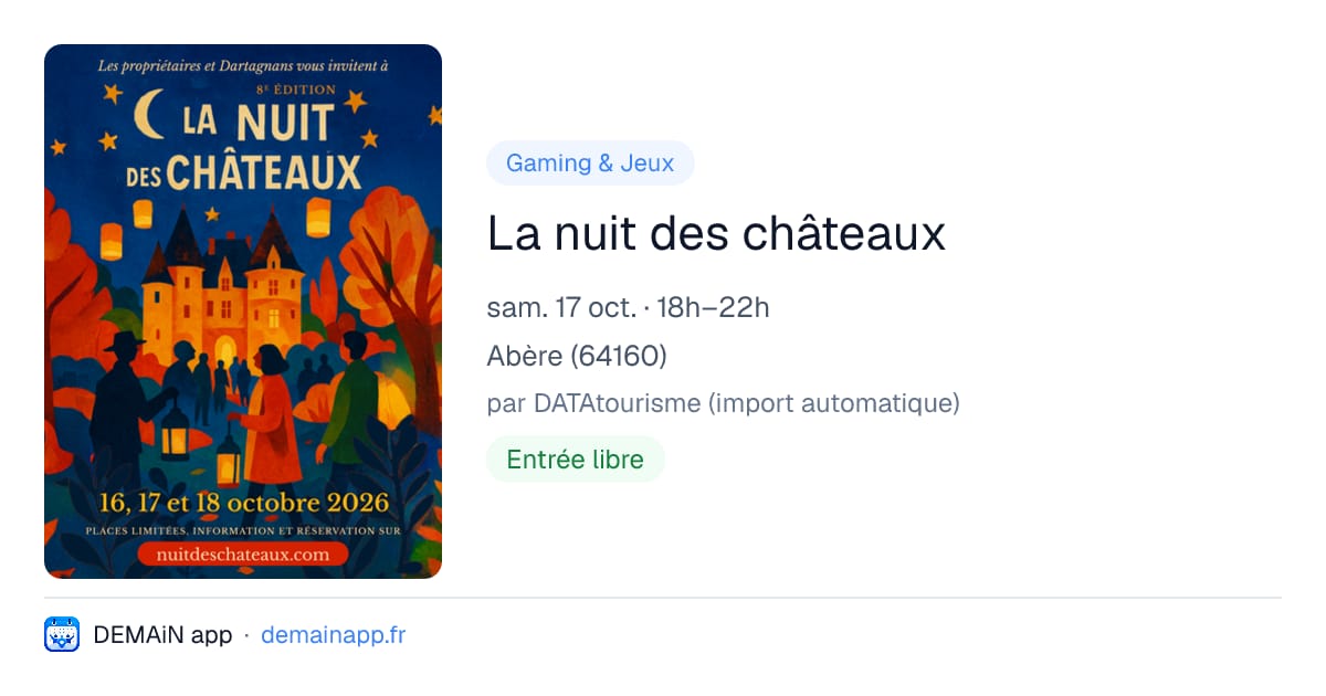 La nuit des châteaux — Abère