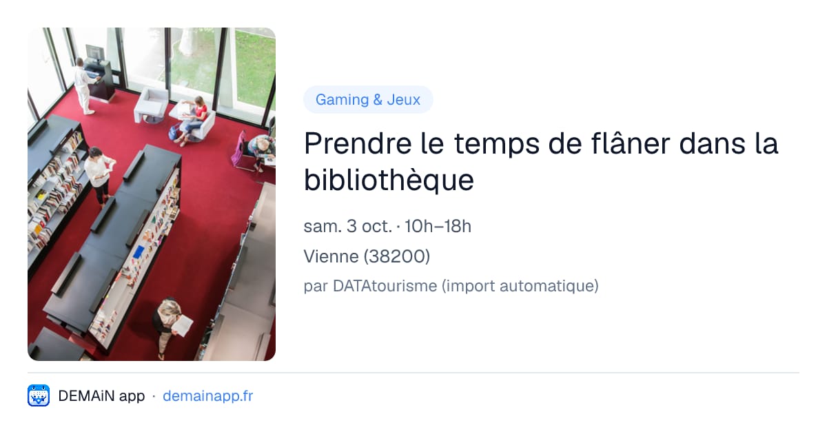 Prendre le temps de flâner dans la bibliothèque — Vienne