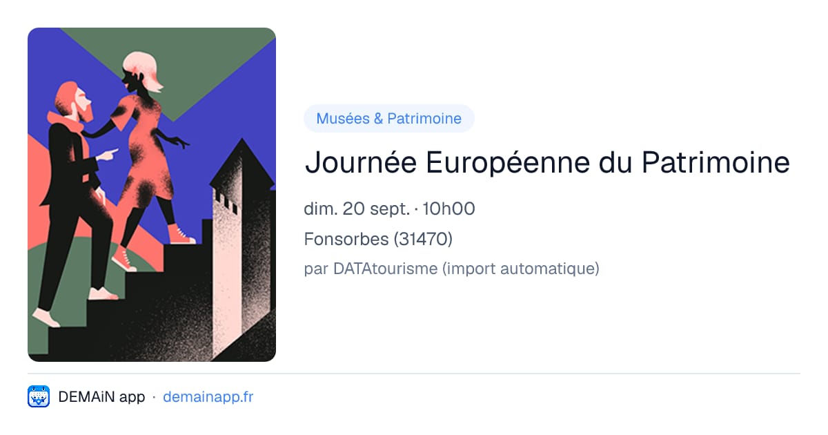 Journée Européenne du Patrimoine — Fonsorbes