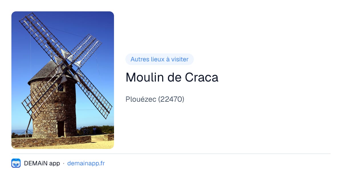Moulin de Craca — Plouézec
