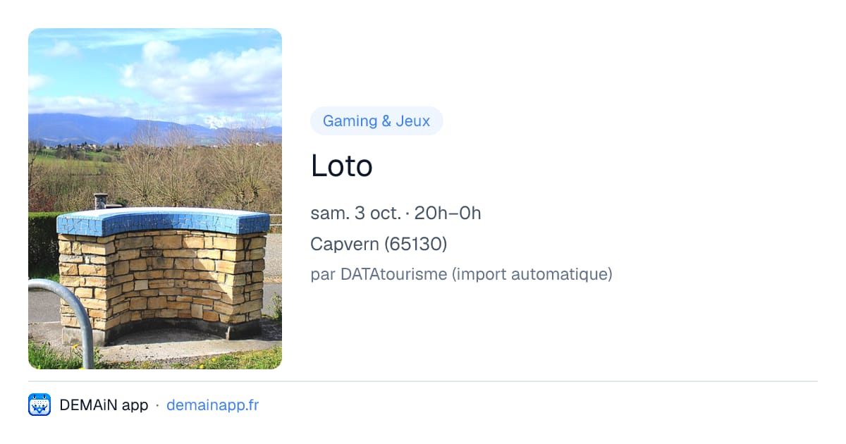 Loto — Capvern