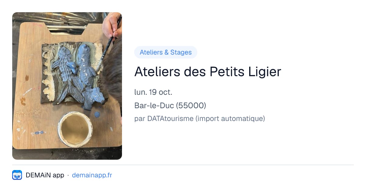 Ateliers des Petits Ligier — Bar-le-Duc