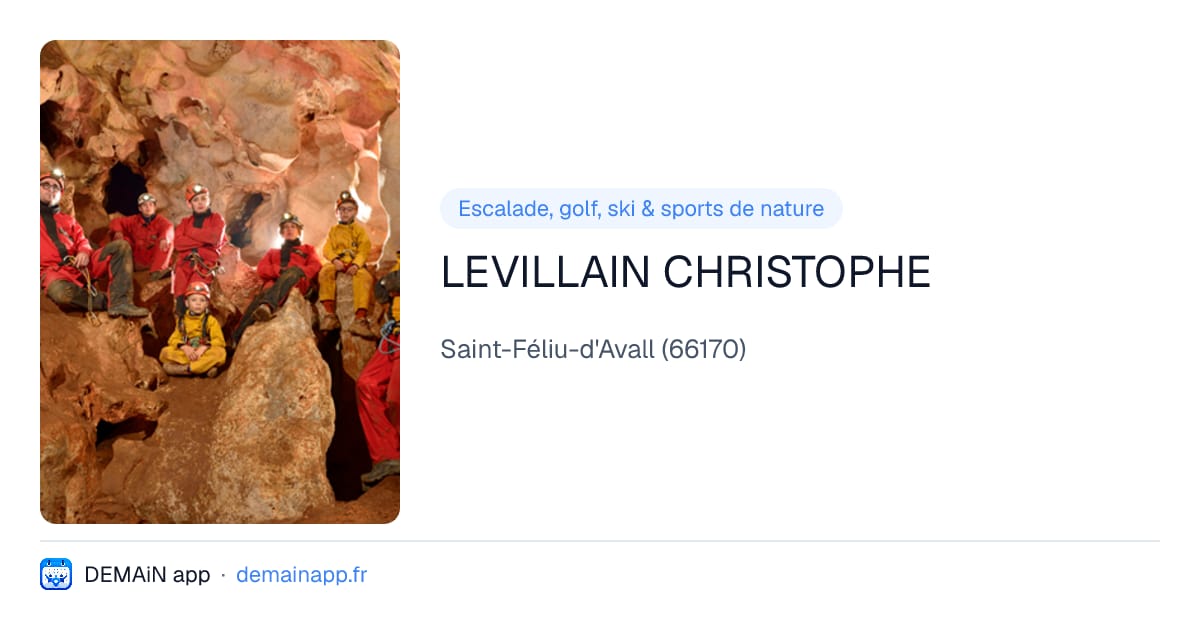 LEVILLAIN CHRISTOPHE — Saint-Féliu-d'Avall