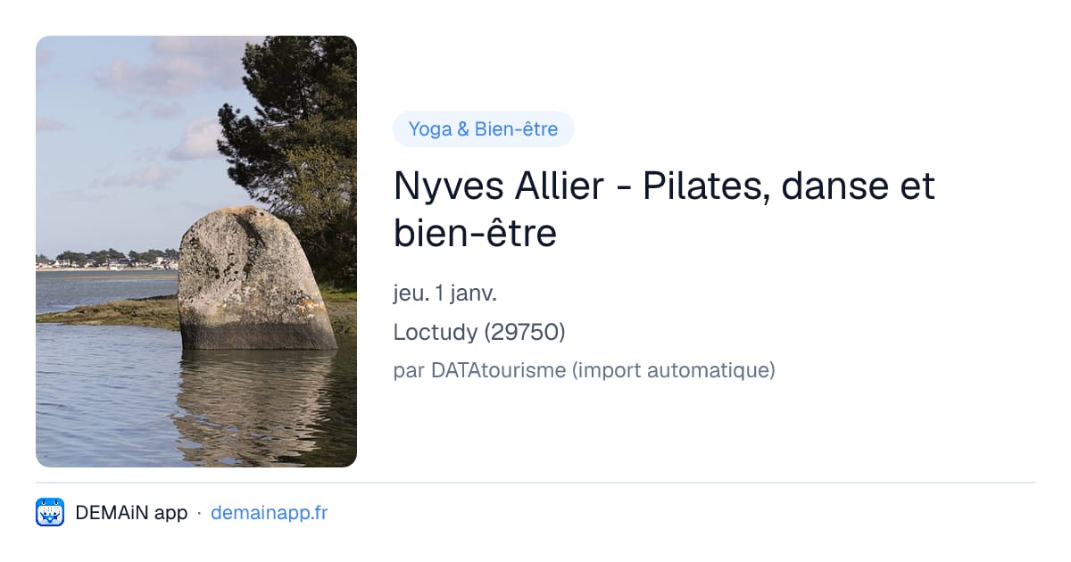 Nyves Allier - Pilates, danse et bien-être — Loctudy