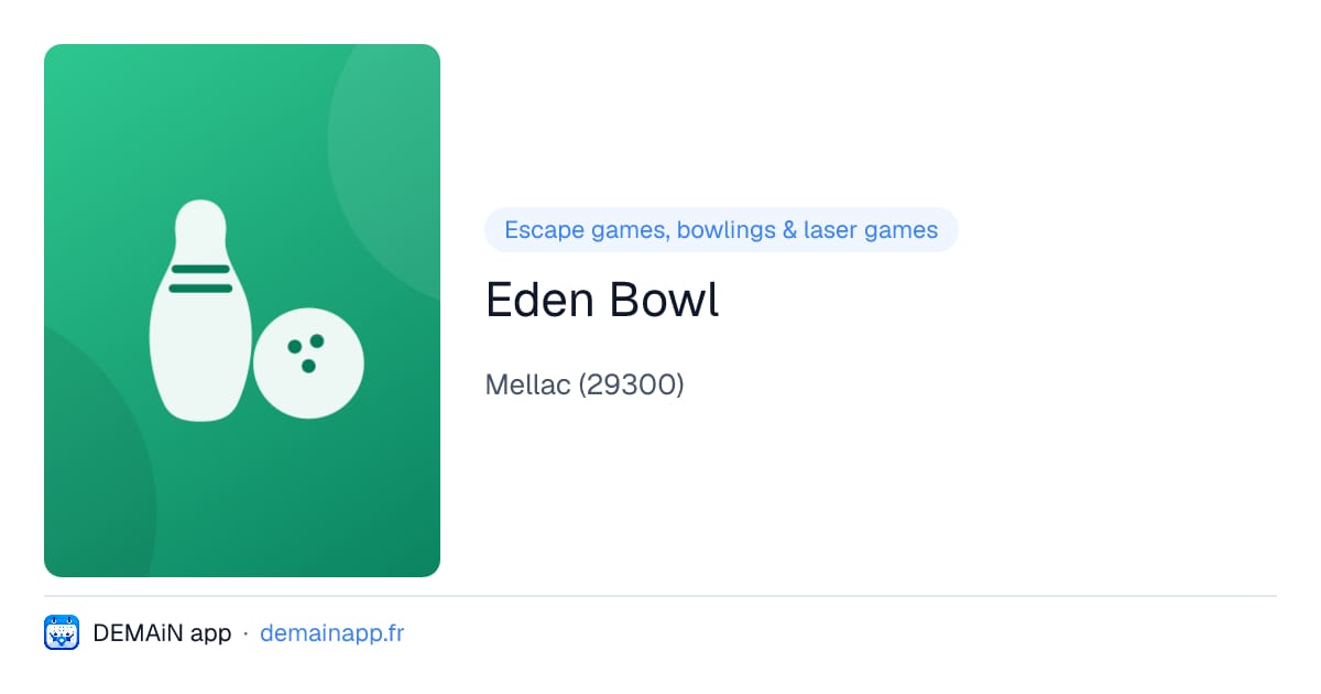 Eden Bowl — Mellac
