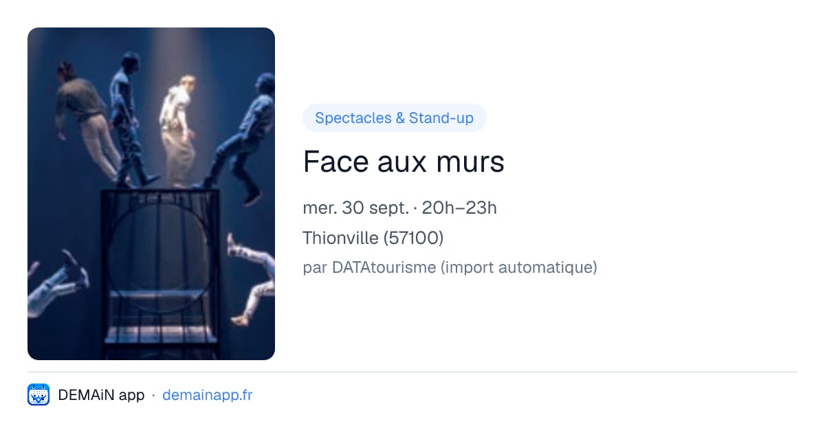 Face aux murs — Thionville
