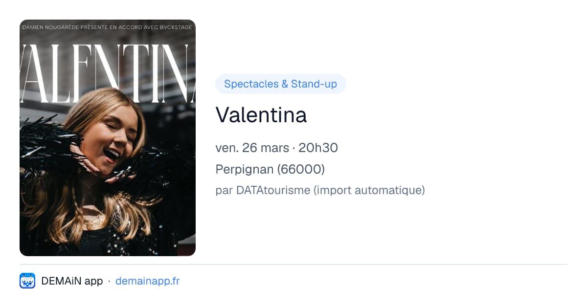 Valentina — Perpignan