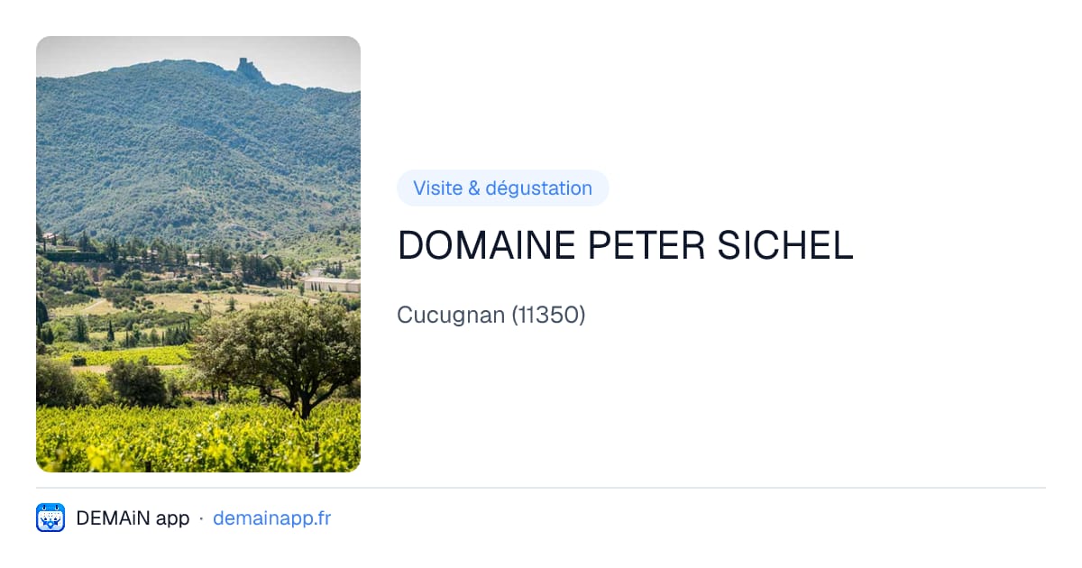 DOMAINE PETER SICHEL — Cucugnan