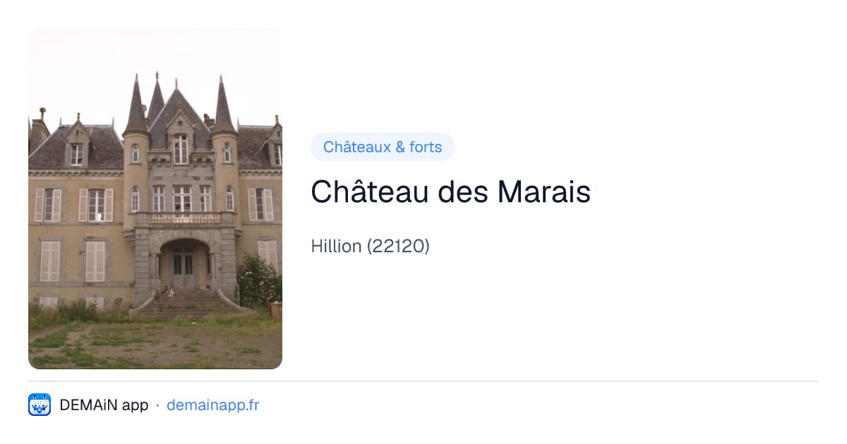 Château des Marais — Hillion
