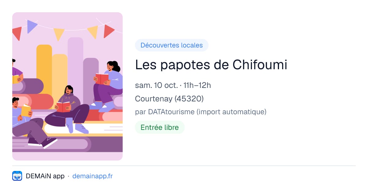 Les papotes de Chifoumi — Courtenay