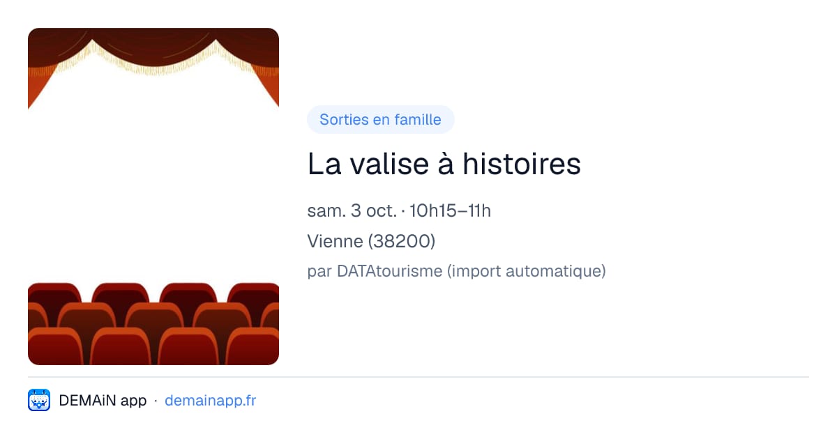 La valise à histoires — Vienne