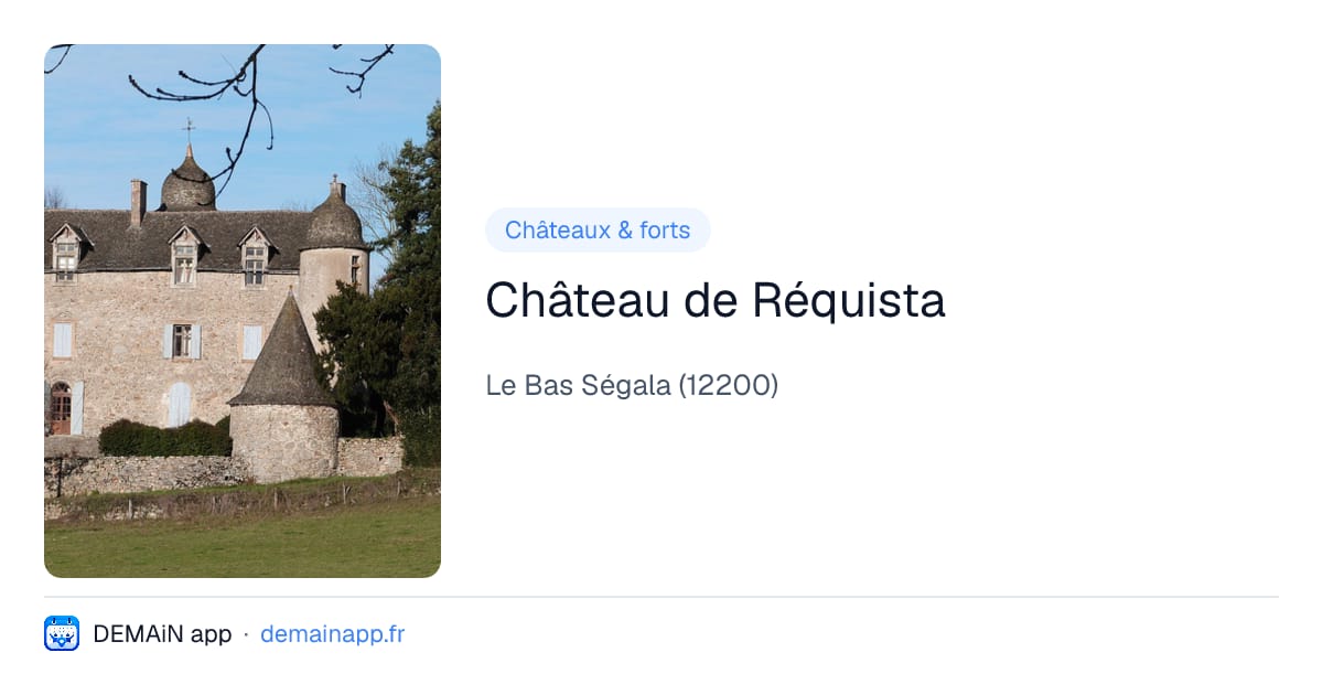 Château de Réquista — Le Bas Ségala