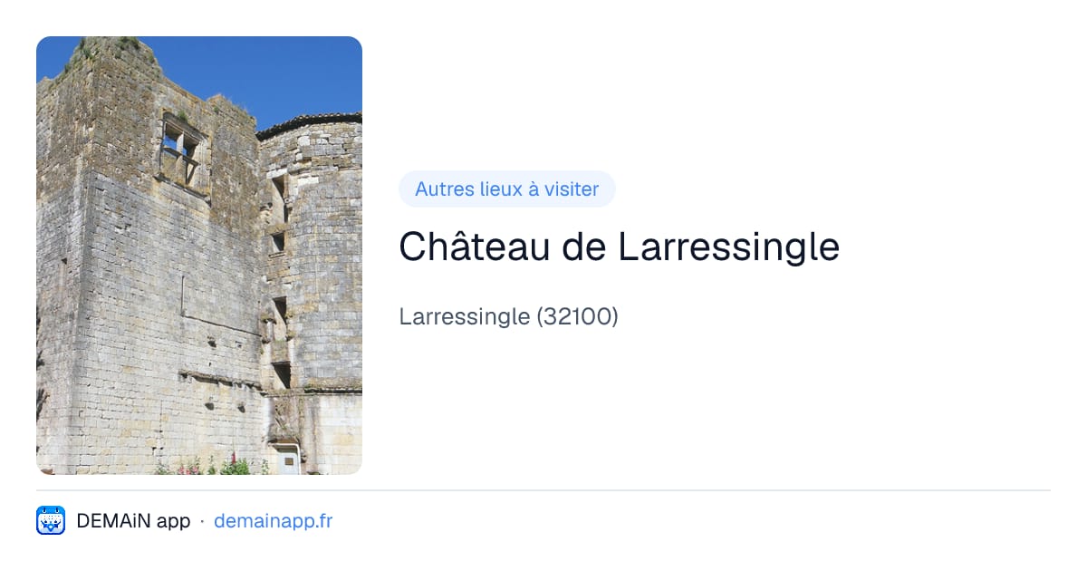 Château de Larressingle — Larressingle
