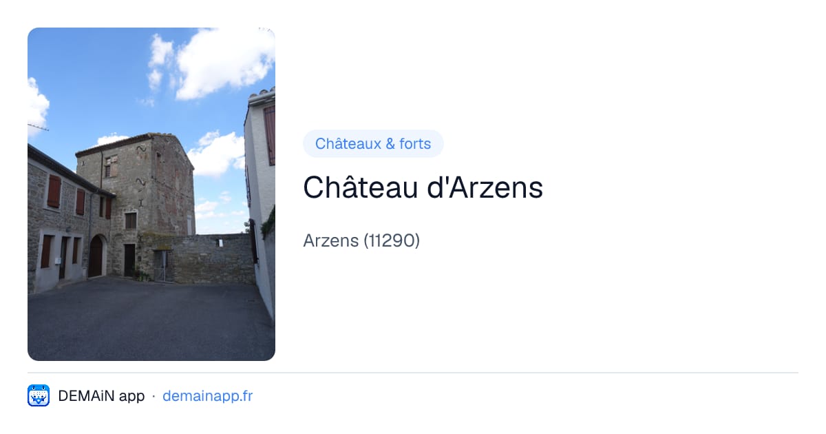 Château d'Arzens — Arzens