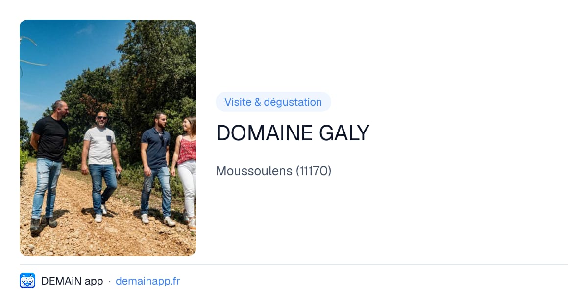 DOMAINE GALY — Moussoulens