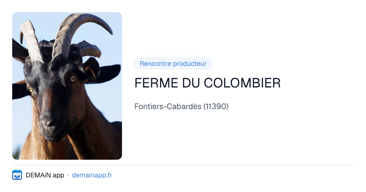 FERME DU COLOMBIER — Fontiers-Cabardès