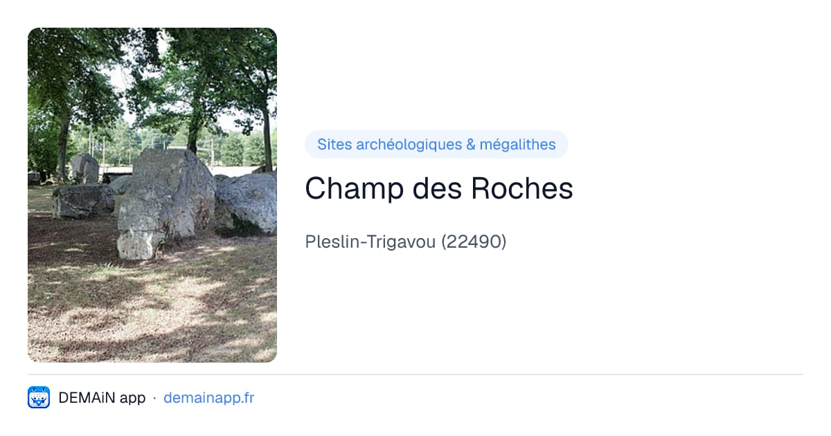 Champ des Roches — Pleslin-Trigavou