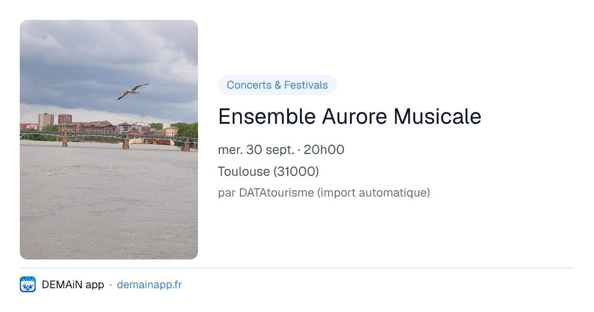 Ensemble Aurore Musicale — Toulouse