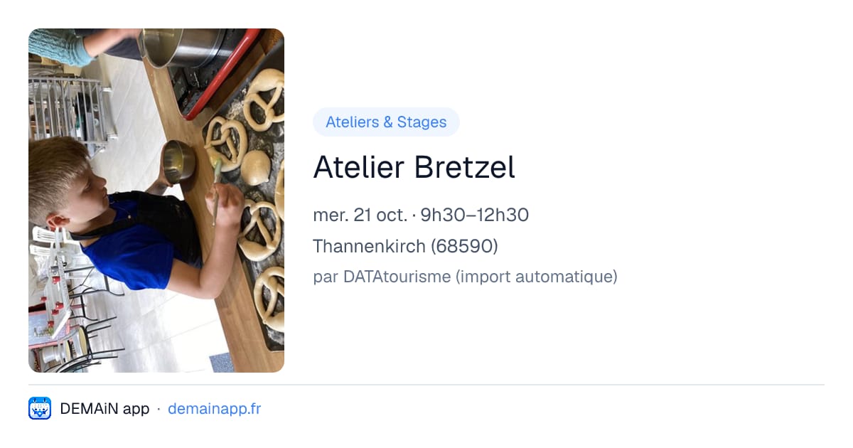 Atelier Bretzel — Thannenkirch