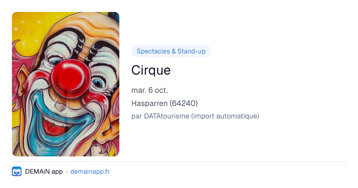 Cirque — Hasparren