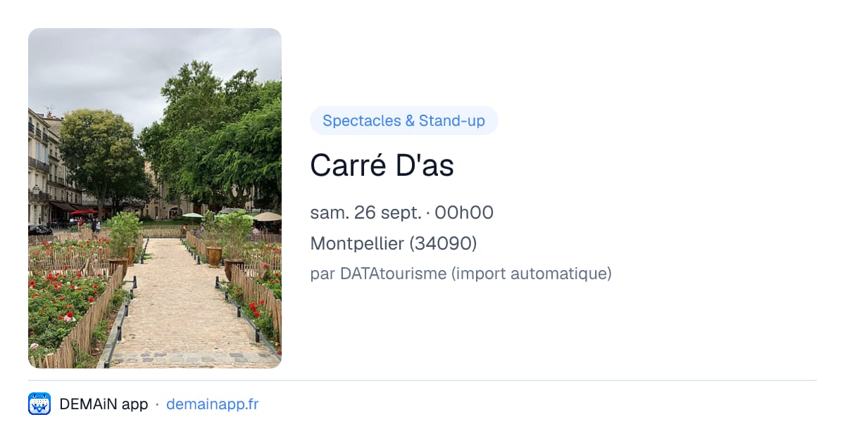 Carré D'as — Montpellier