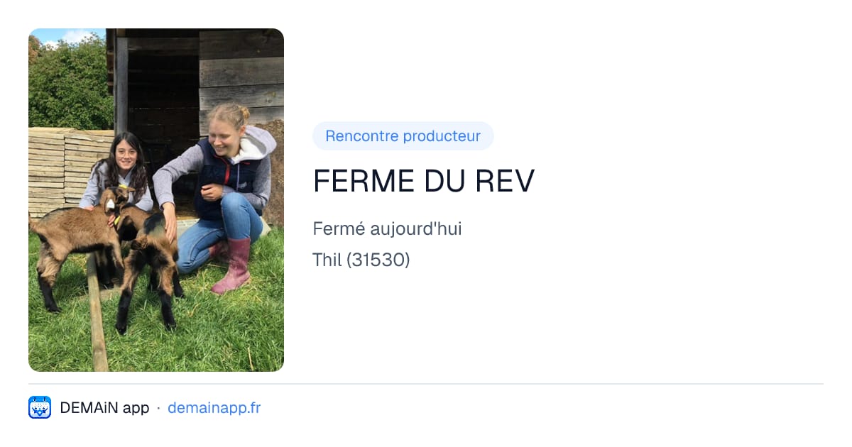 FERME DU REV — Thil