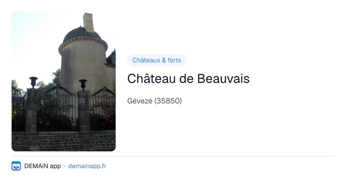 Château de Beauvais — Gévezé