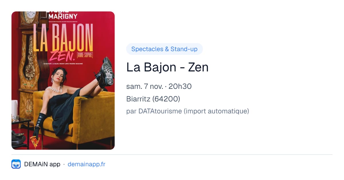 La Bajon - Zen — Biarritz