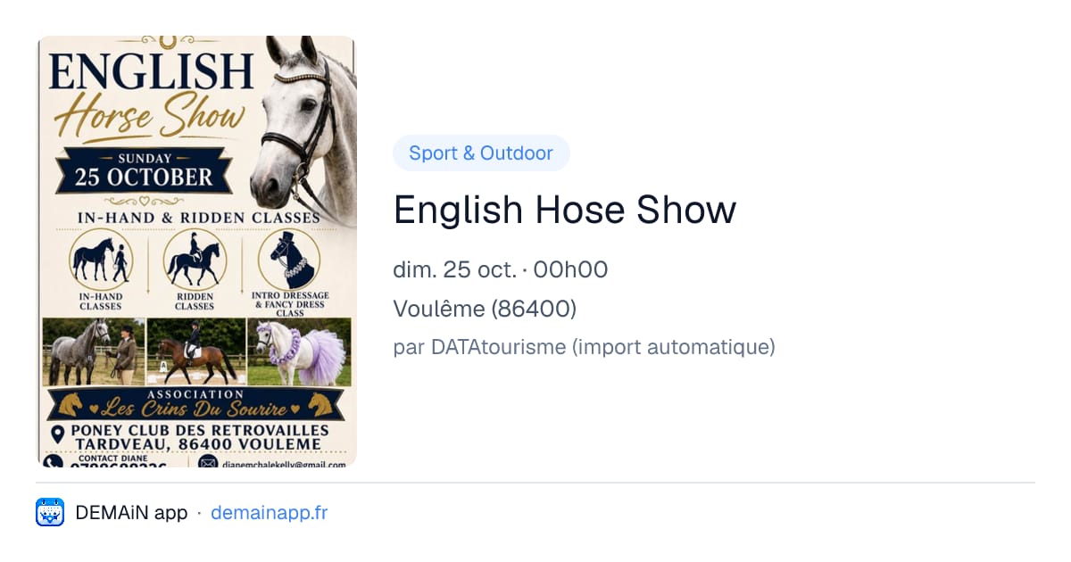 English Hose Show — Voulême
