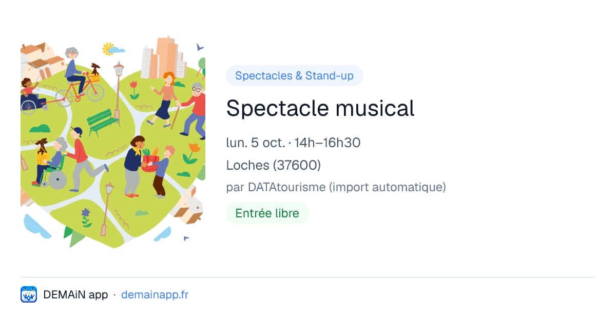 Spectacle musical — Loches