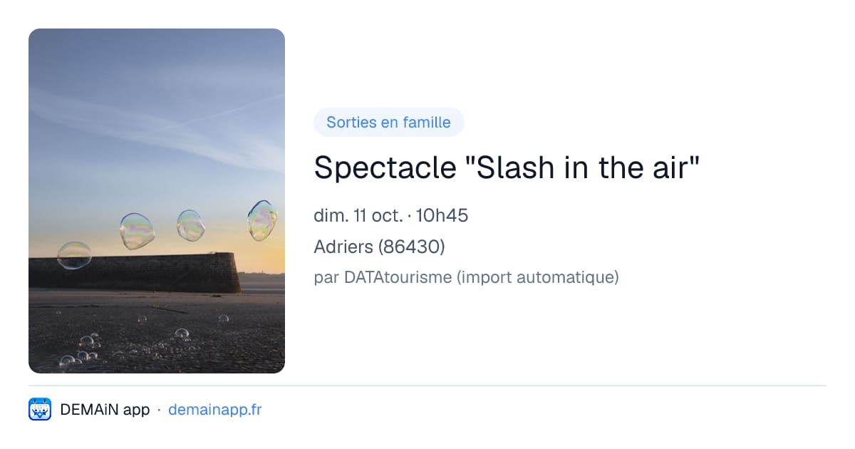 Spectacle "Slash in the air" — Adriers