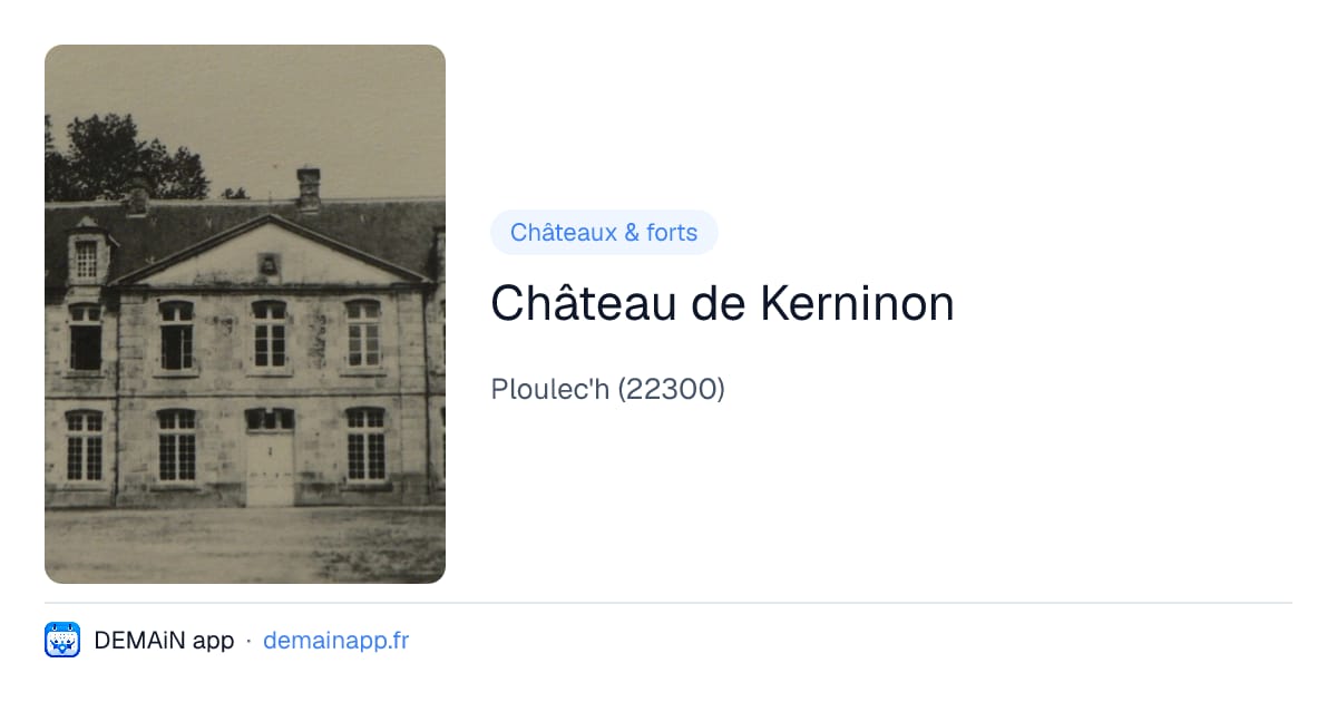 Château de Kerninon — Ploulec'h