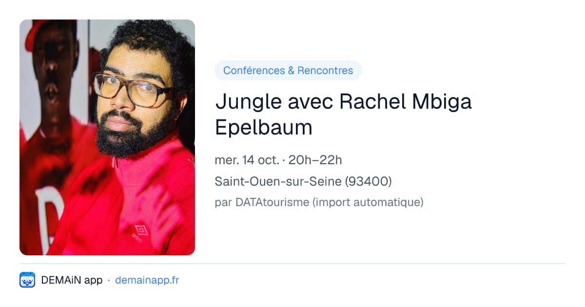 Jungle avec Rachel Mbiga Epelbaum — Saint-Ouen-sur-Seine