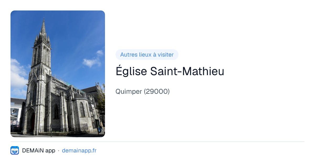 Église Saint-Mathieu — Quimper