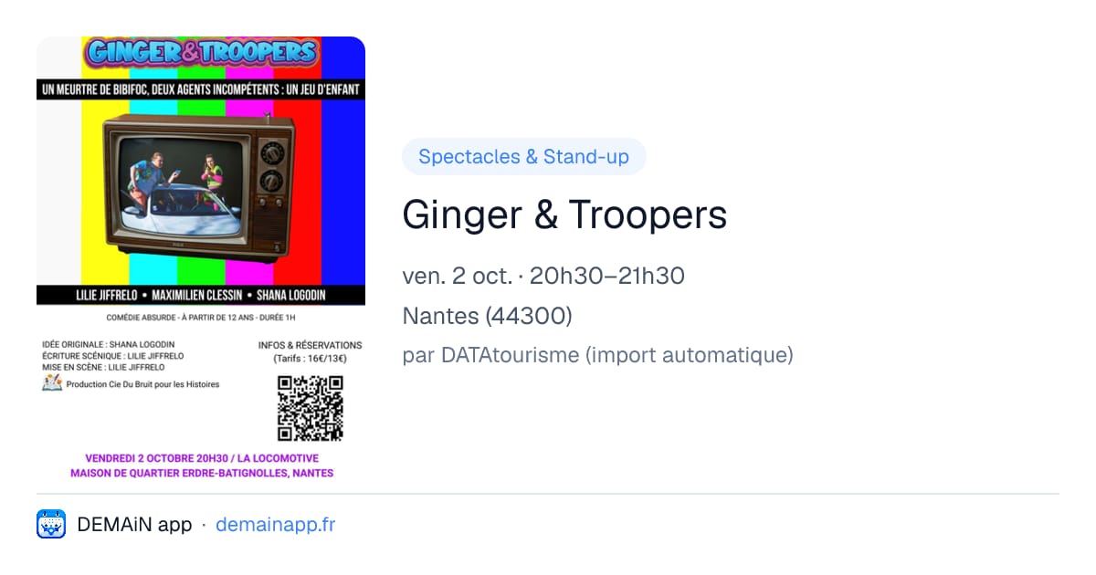 Ginger & Troopers — Nantes