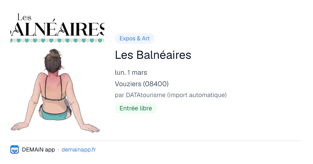 Les Balnéaires — Vouziers