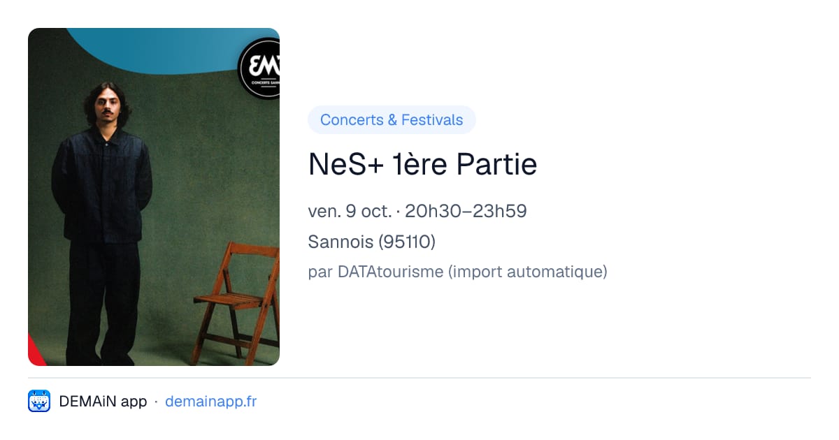 NeS+ 1ère Partie — Sannois