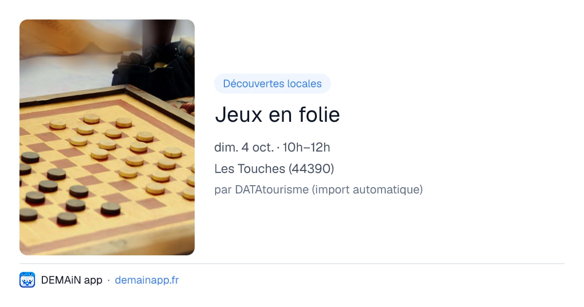 Jeux en folie — Les Touches