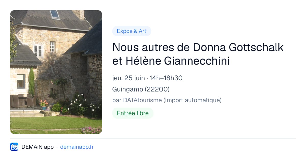 Nous autres de Donna Gottschalk et Hélène Giannecchini — Guingamp