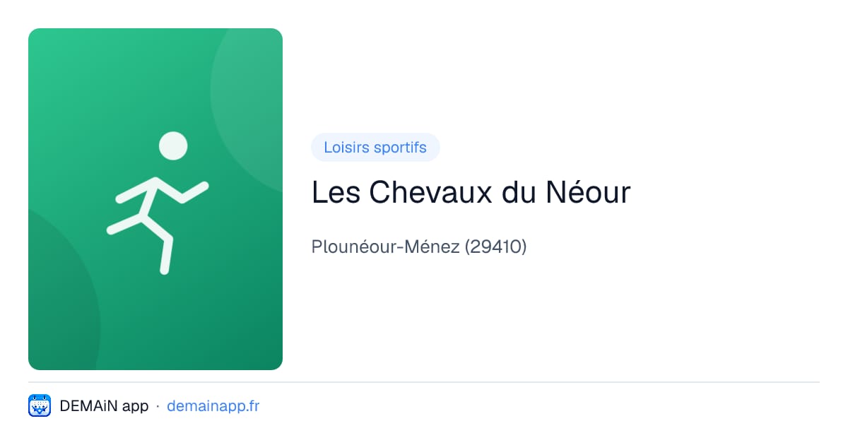 Les Chevaux du Néour — Plounéour-Ménez