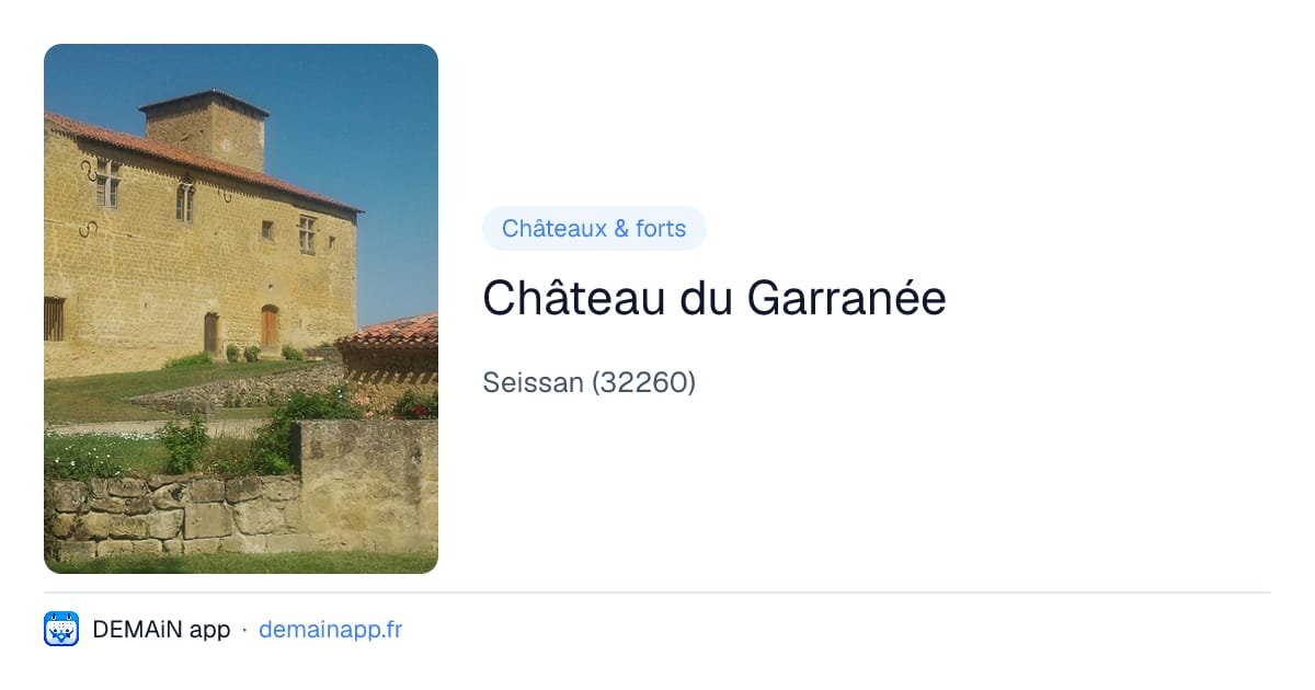 Château du Garranée — Seissan