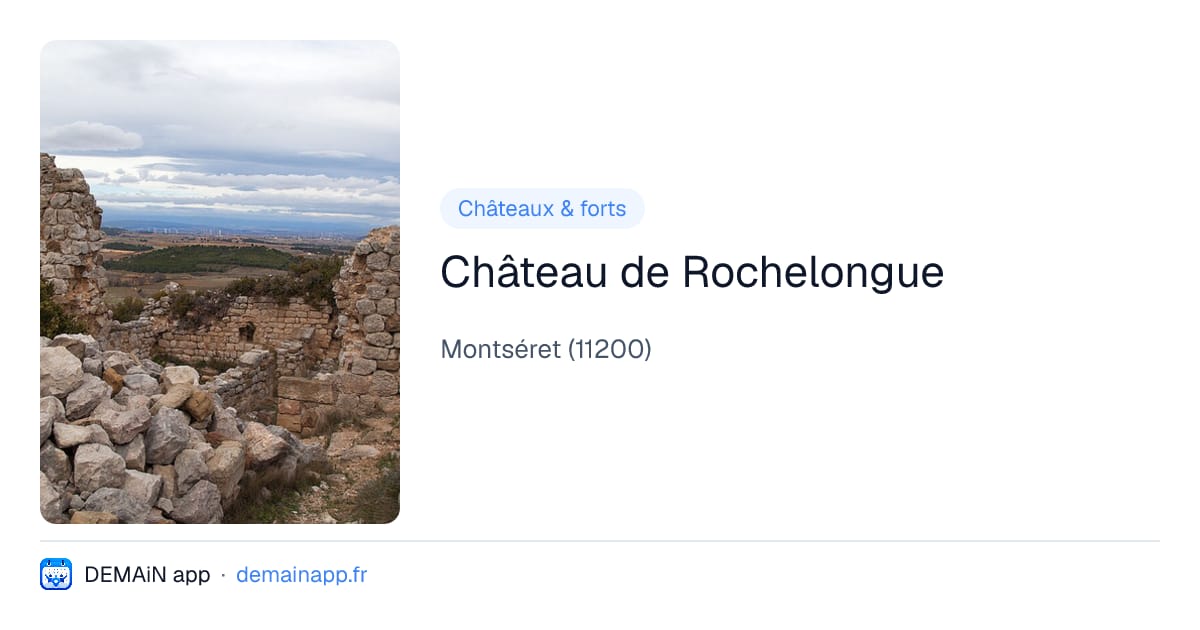 Château de Rochelongue — Montséret