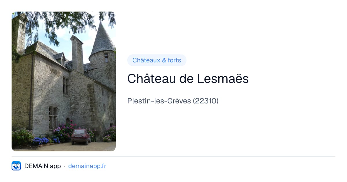 Château de Lesmaës — Plestin-les-Grèves