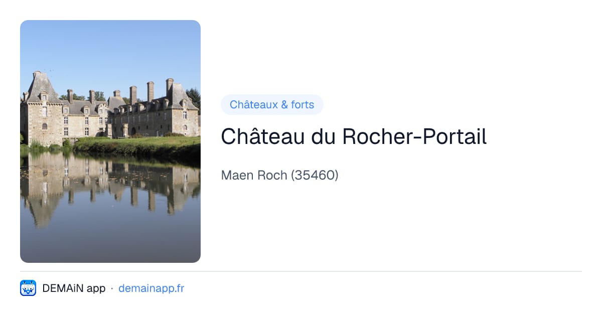 Château du Rocher-Portail — Maen Roch