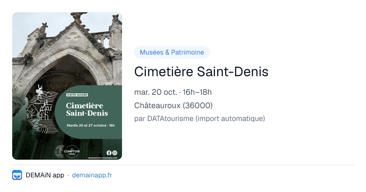 Cimetière Saint-Denis — Châteauroux