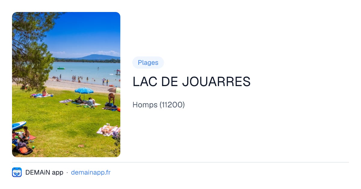 LAC DE JOUARRES — Homps