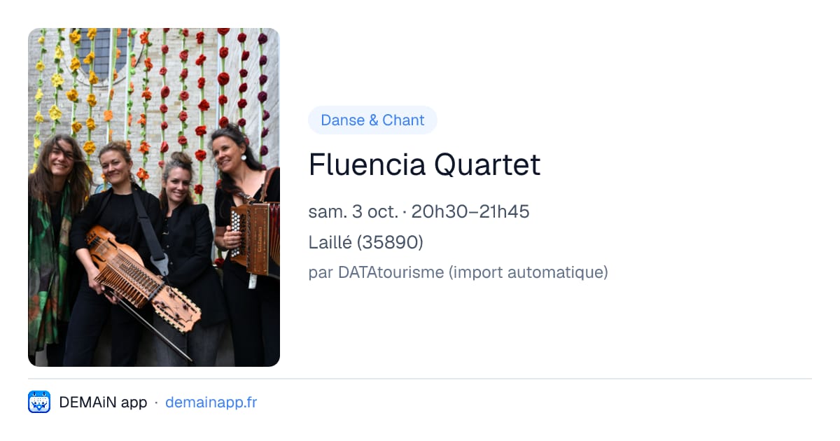 Fluencia Quartet — Laillé
