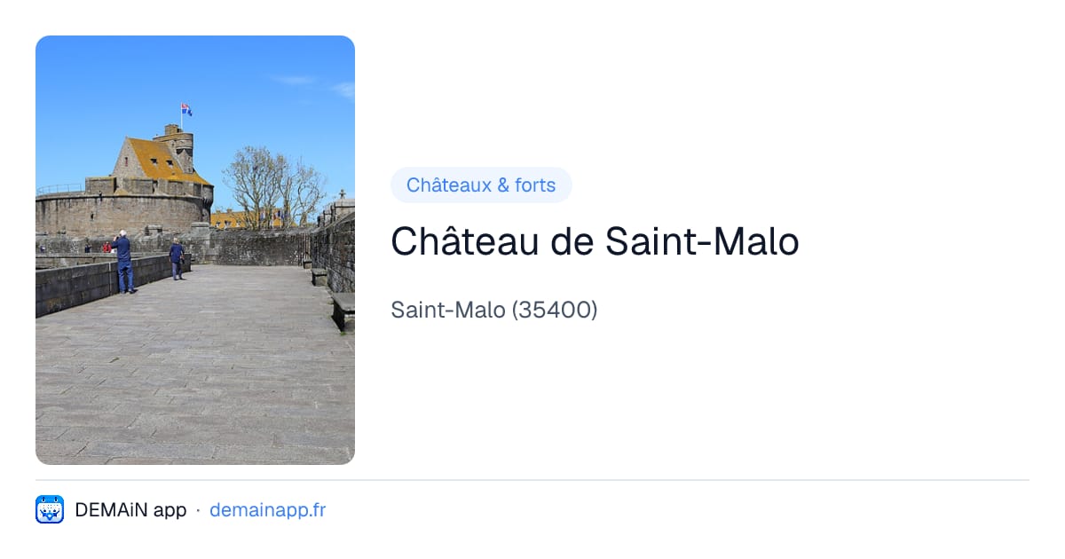 Château de Saint-Malo — Saint-Malo